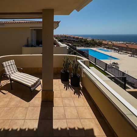 Lägenhet Luna - Ac, 2 Pools, Panoramic Ocean, Private Garage, Fibre Net Puerto de Santiago (Tenerife)