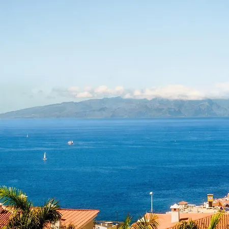 Luna - Ac, 2 Pools, Panoramic Ocean, Private Garage, Fibre Net Lägenhet Puerto de Santiago (Tenerife)